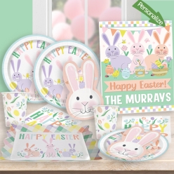 60% OFF: Premium Pastel Easter Bunny Party Pack for 8